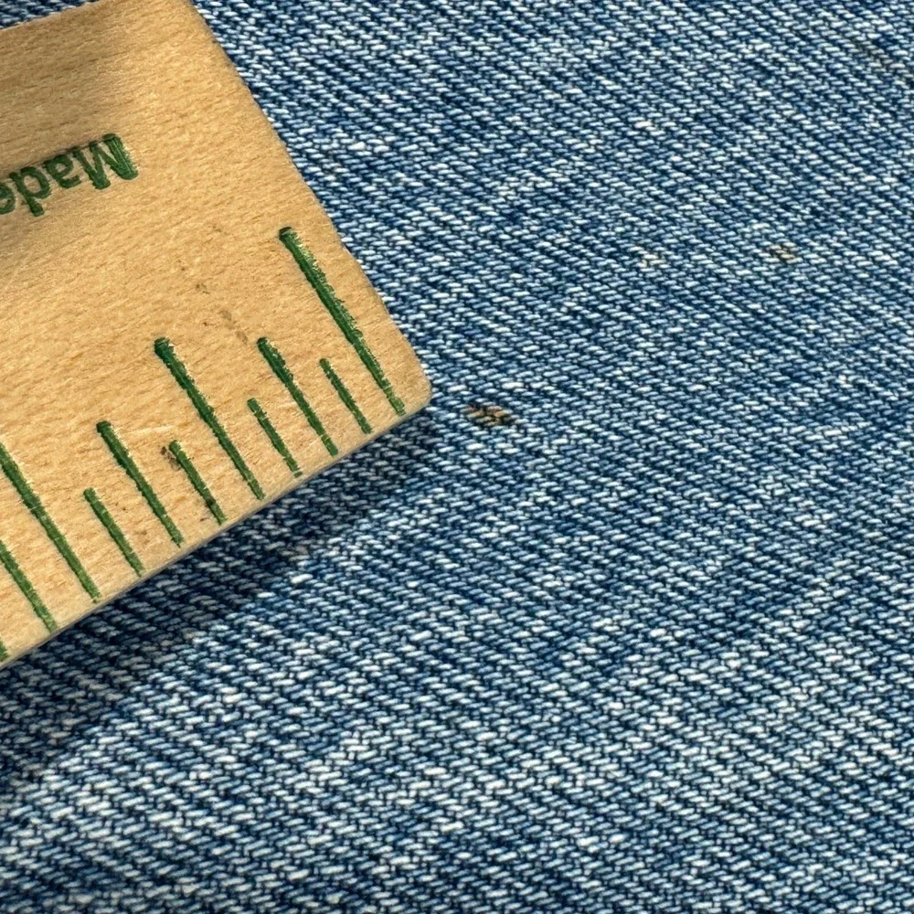 Vintage Lands End Jeans Men's Square Rigger 33 Blue Straight Leg USA 100% Cotton